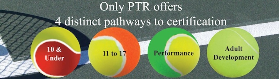 Formation pour enseignants et coach de tennis à la certification de la Professional tennis registry 