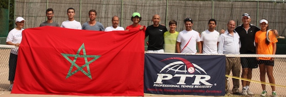 Workshop de certification de coach de tennis PTR à Marrakech au Maroc